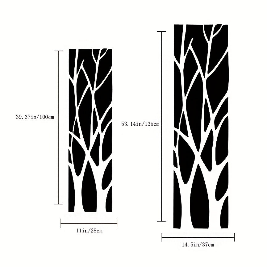 Miroir sticker mural 3D Branche en acrylique