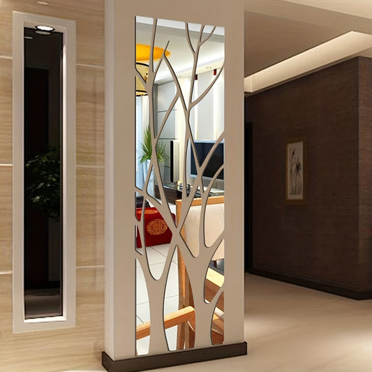 Miroir sticker mural 3D Branche en acrylique