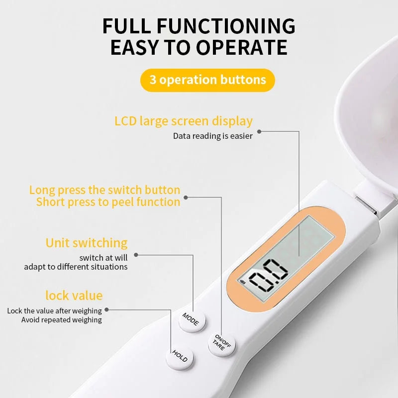 Cuillère Balance Électronique LCD – Précision et Simplicité en Cuisine
