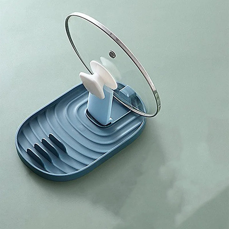 Support pliable pour couvercle et ustensile - Pratique et élégant