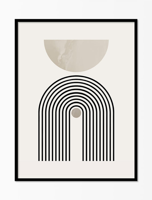 décoration murale minimaliste poster