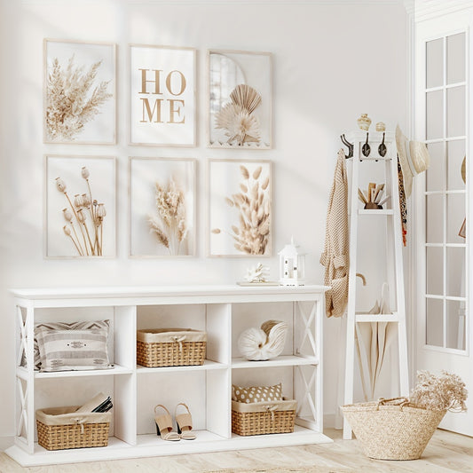 Ensemble de Tableaux Muraux – Thème Nature et Élégance Bohème