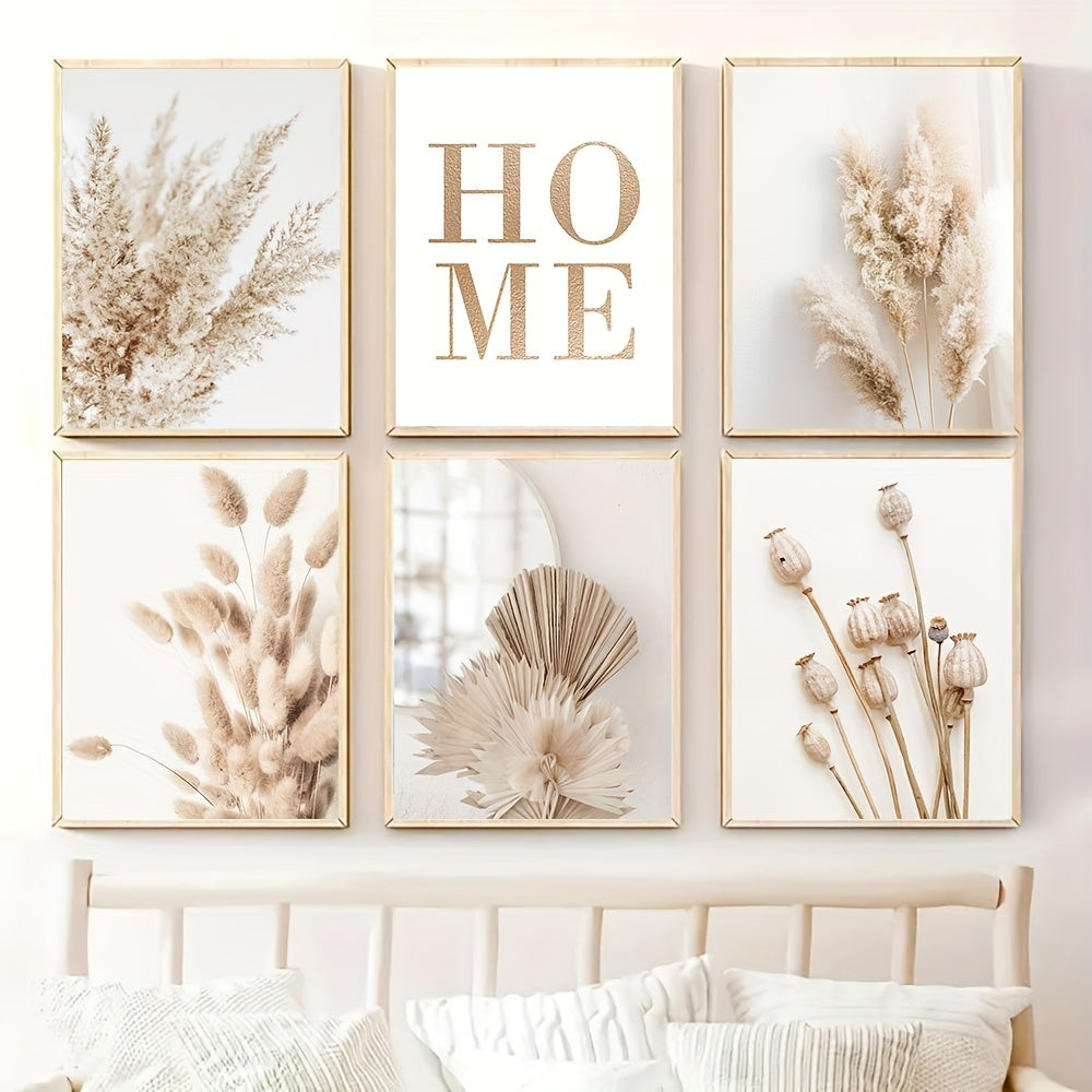 Ensemble d'affiche Murale – Thème Nature et Élégance Bohème